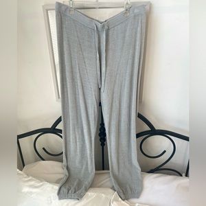 NWT Barefoot Dreams Blue Grey Cozy Joggers